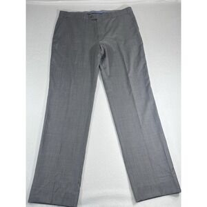Ballin Comfort-EZE Mens Gray Dress Pants Super 120's Wool Made in Canada Size 40